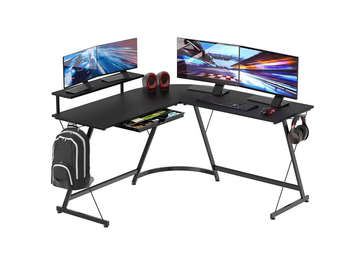 🖥️✨ Escritorio de Computadora en Forma de L (Cod. 88333-2) ✨🖥️

💰 RD$4,295