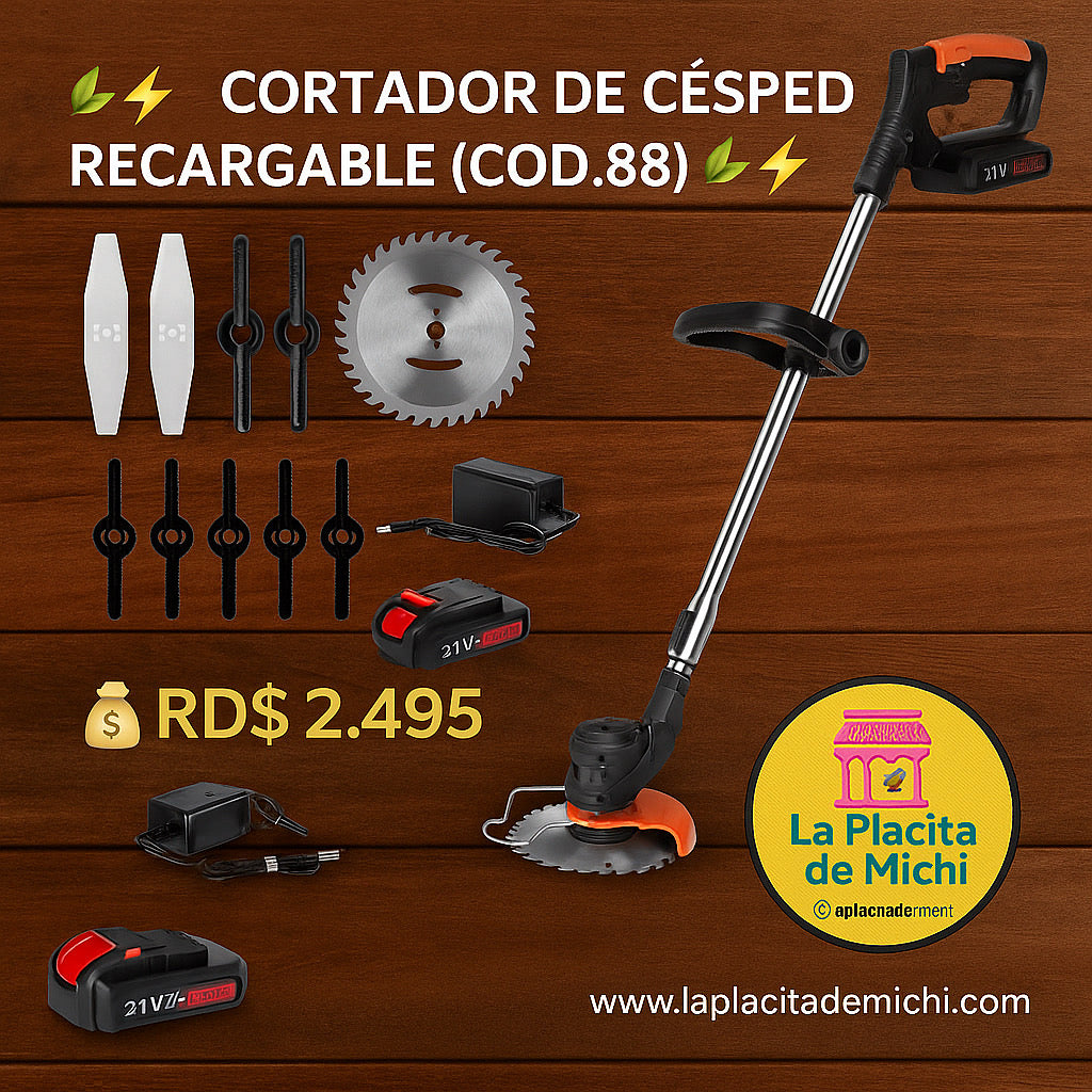 Cortador de Césped Recargable (cod.88)