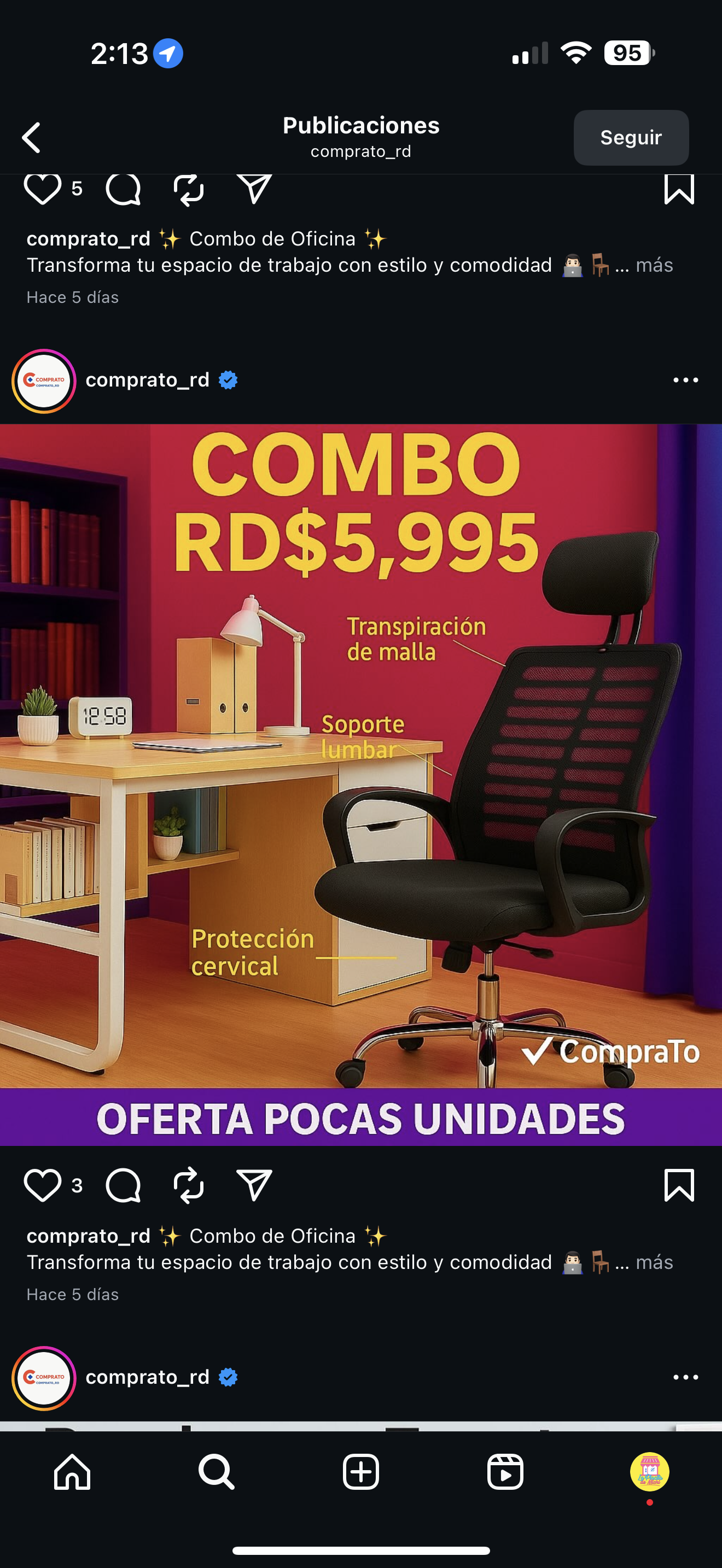 Combo de Silla HG + Mesa 0107
