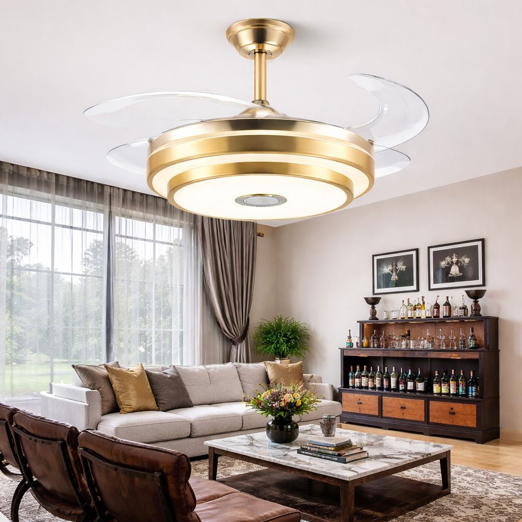 ✨💡 VENTILADOR DE TECHO PREMIUM LED + BOCINA BLUETOOTH – LUJO Y TECNOLOGÍA EN TU HOGAR 💡✨
(🆔 Cod. 008) Dorado 

💰RD$3,995