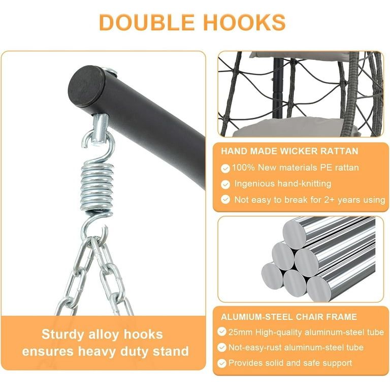 🪶 Silla Colgante Tipo Huevo con Base – Diseño Moderno y Súper Cómoda (Cod.DL24088)

💰RD$10,495