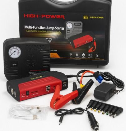 Jumper de Batería Portátil + Compresor de Aire Portátil (Cod.SB-01)