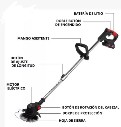 Cortador de Césped Recargable (cod.88)