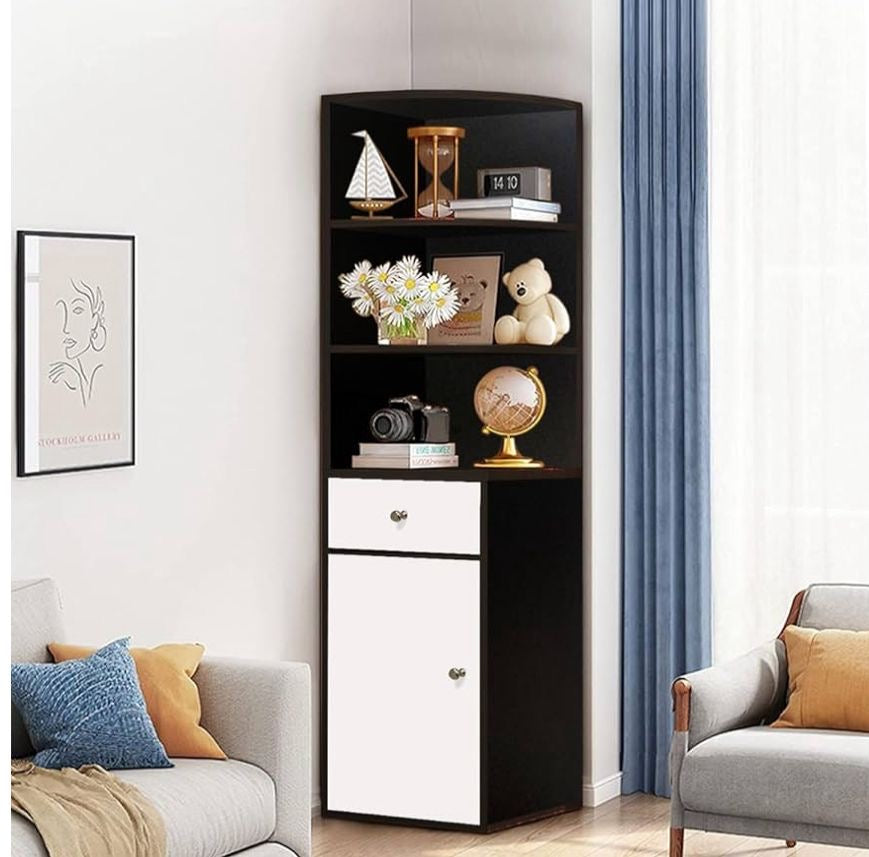 📚 Esquinero Multifuncional con Gaveta y Puerta – Diseño Moderno Blanco & Negro
(Cod.7216-2)

💰RD$3,495 

- Medidas 140x30x30