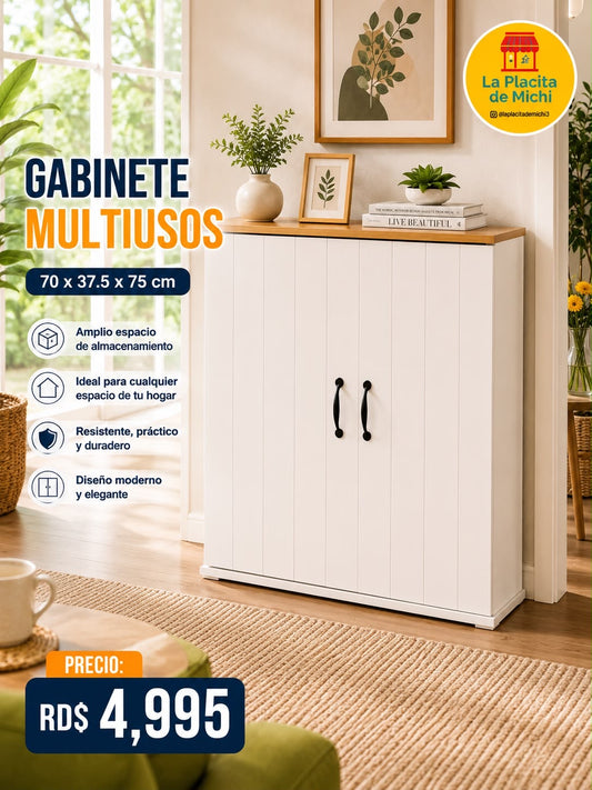 ✨🏡 GABINETE MULTIUSOS MODERNO – ORGANIZA CON ESTILO 🏡✨(Cod. 25119)

💰RD$4,995 

📏 Medidas: 70 × 37.5 × 75 cm