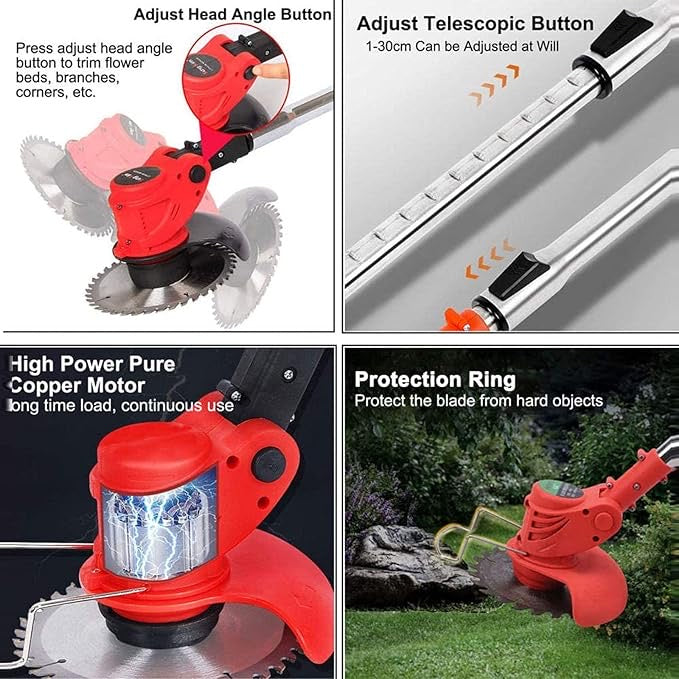 Cortador de Césped Recargable (Cod.-01)