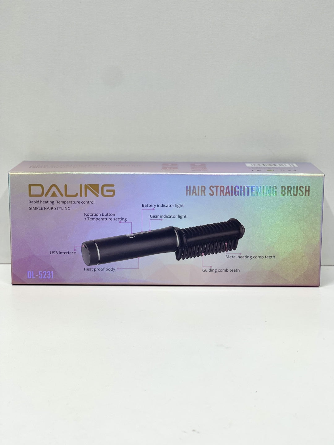 Cepillo Laceador Recargable Portátil DALING DL-5231