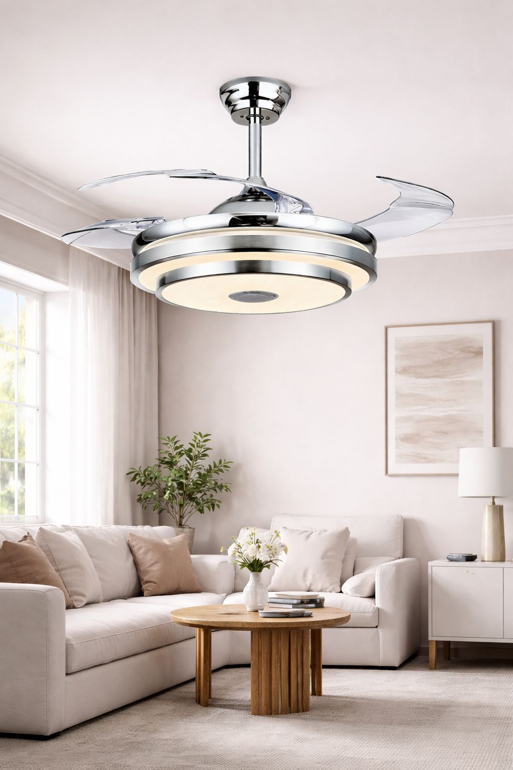 ✨💡 VENTILADOR DE TECHO PREMIUM LED + BOCINA BLUETOOTH – LUJO Y TECNOLOGÍA EN TU HOGAR 💡✨
(🆔 Cod. 008) PLATEADO

💰RD$3,995
