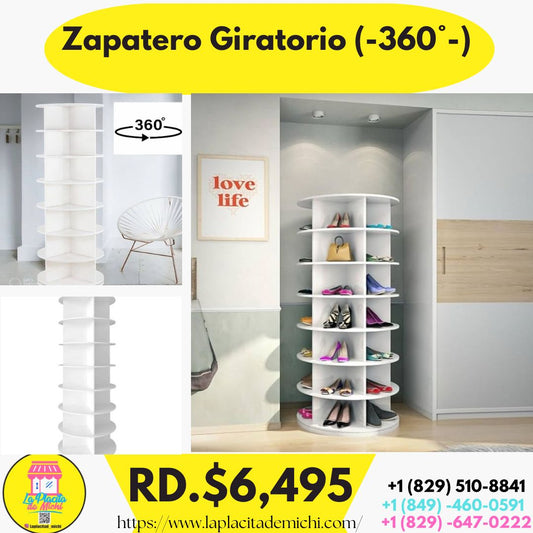 Zapatero Giratorio (-360°-)