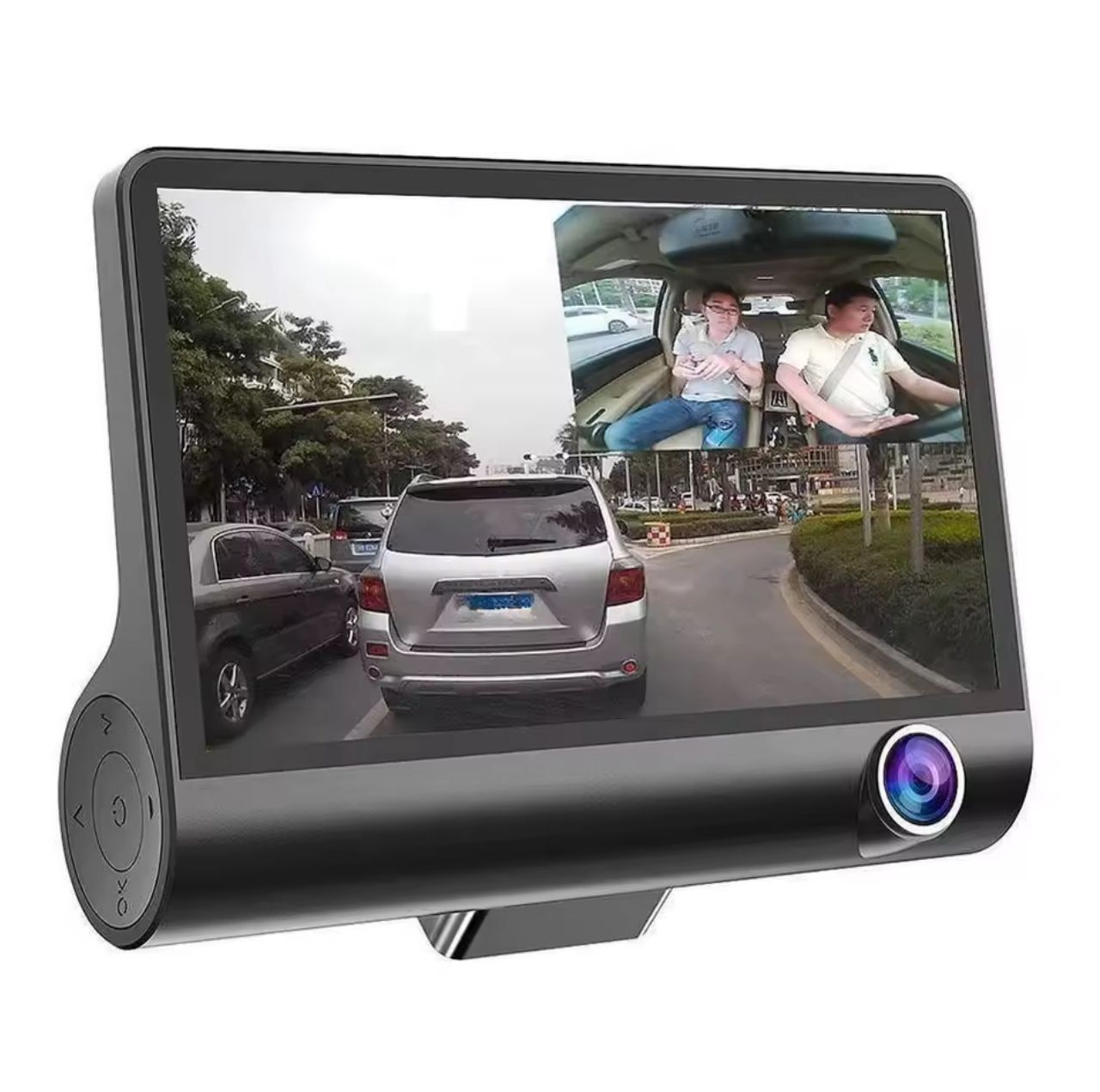 🚘📹 Cámara de Coche  de 3 Canales – Seguridad Total 24/7 (Cod.882)