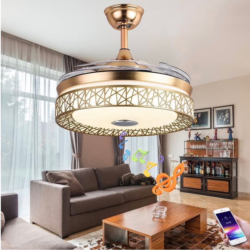 ✨💡 VENTILADOR DE TECHO MODERNO LED + BOCINA BLUETOOTH – TODO EN UNO 💡✨
📌 (Cod. 027)

💰RD$3,995