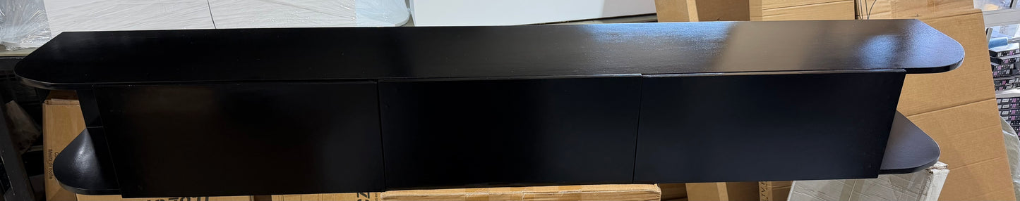🖥️✨ MUEBLE DE TV ARMADO EN HIDRÓFUGO – 3 GAVETAS | 180 CM (NEGRO) ✨🖥️
🆔 Cod. 001

💰 RD$6,995
