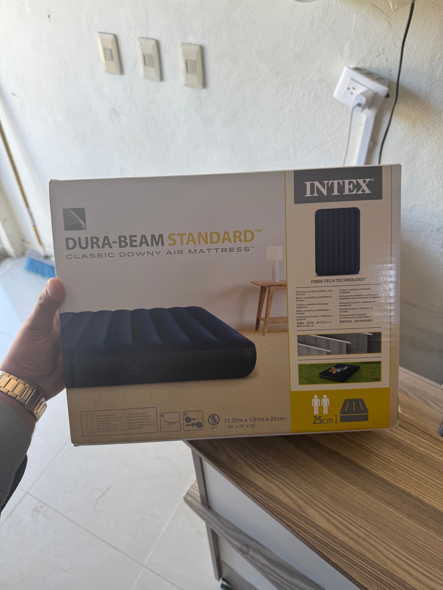 Colchon de aire tipo Cama