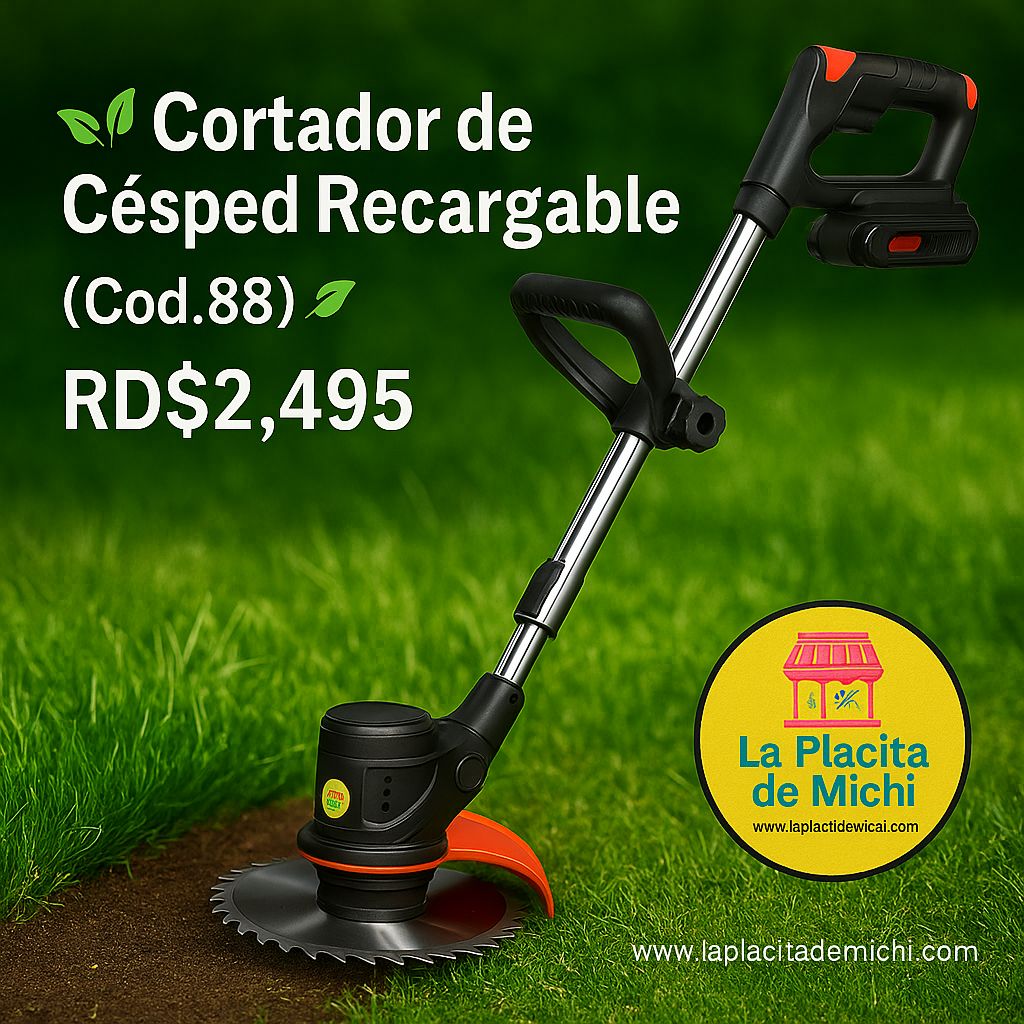 Cortador de Césped Recargable (cod.88)