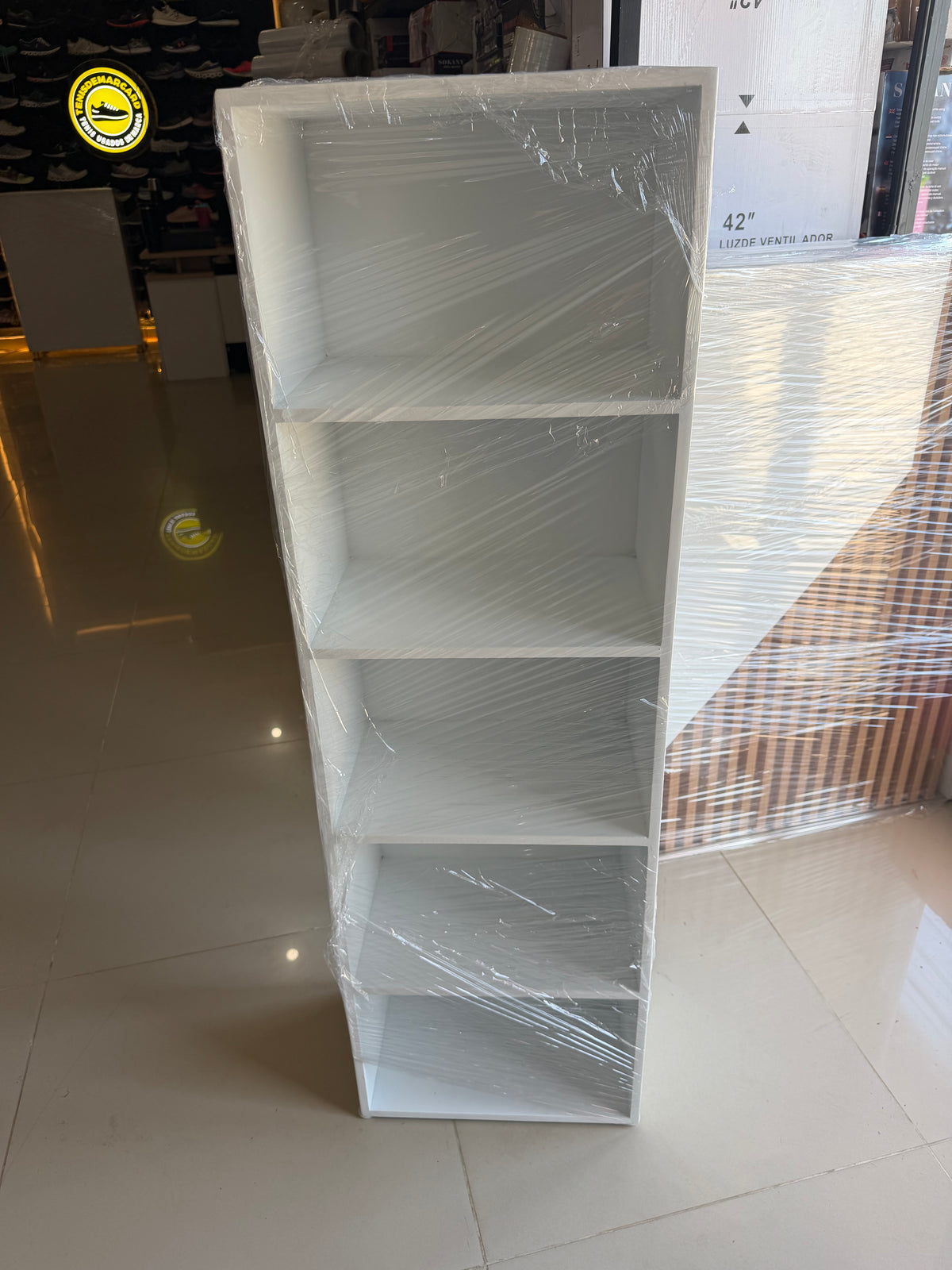 ✨🤍 ESTANTERÍA ORGANIZADORA MULTIUSO – MODERNA Y PRÁCTICA 5 NIVELES 🤍✨🆔 (Cod. 111) 

💰RD$3,495 

📏 Medidas:
38 × 24 × 122 cm