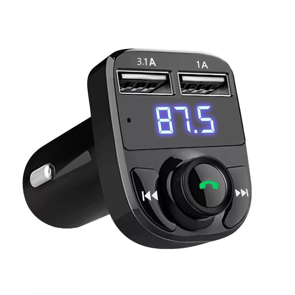 Cargador y Convertidor  Bluetooth, X8