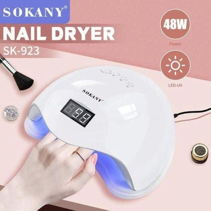 💅✨ LÁMPARA SECADORA DE UÑAS UV/LED SOKANY 48W – MANICURA PROFESIONAL EN MINUTOS ✨💅
🆔 Modelo: SK-923

💰RD$995
