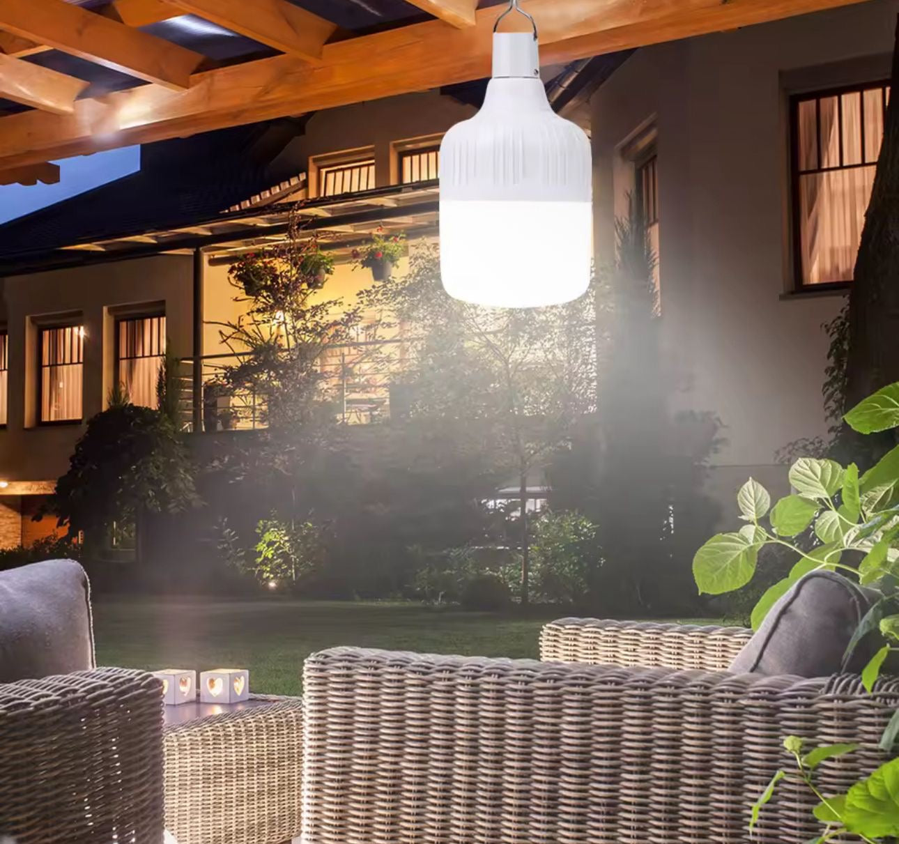 💡 Bombilla LED Recargable – ¡Luz en cualquier lugar! (Cod.033) (40w)