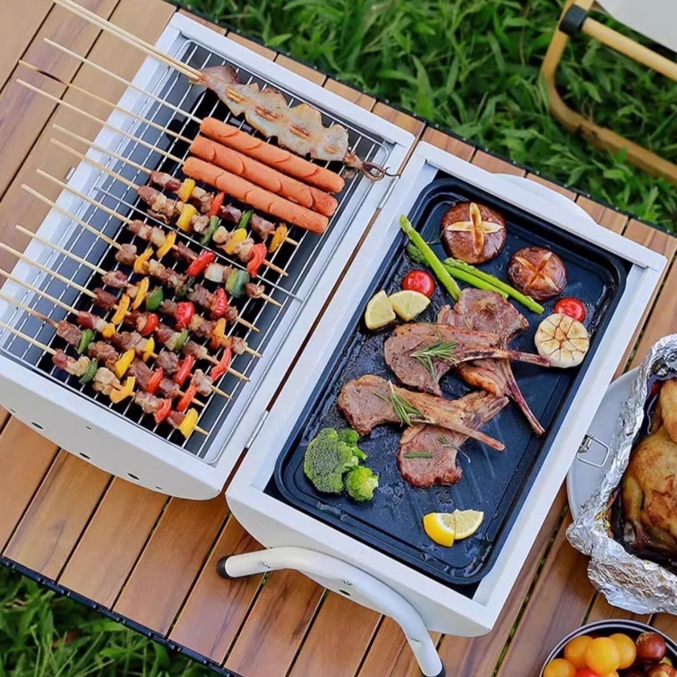 🔥 Parrilla de Carbón Portátil Plegable – Ideal para Camping y Hogar 🔥 (Cod. 3801)

💰RD$1,995