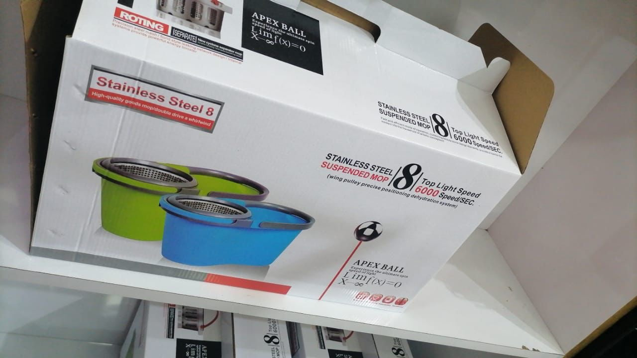 🧽✨ SÚPER MAGIC MOP – LIMPIEZA RÁPIDA Y SIN ESFUERZO ✨🧽
 
💰 RD$1,295