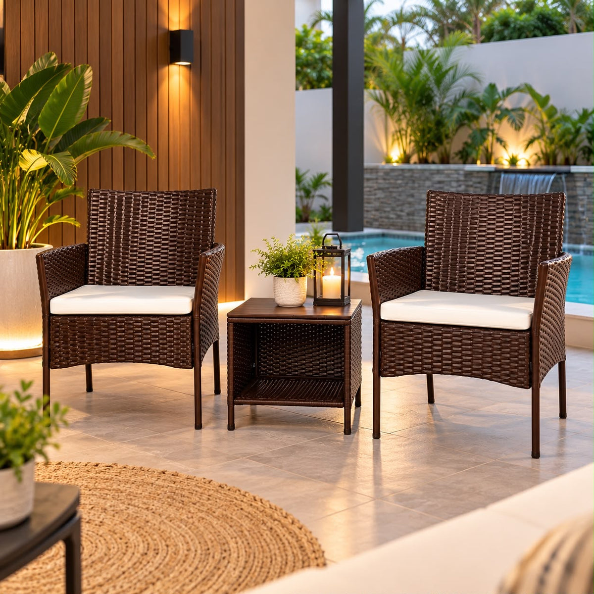 Juego de Terraza de 3 Piezas en Ratan Sintético – Elegancia y Comodidad

🆔 (Cod. 681108-2 Marrón) 

💰 Precio: RD$8,995