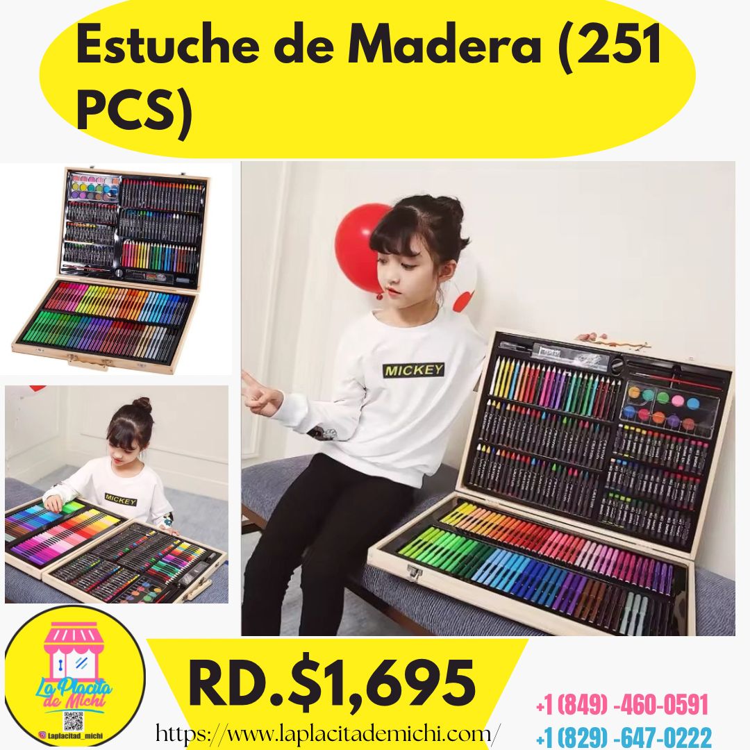 Estuche de Madera (251 PCS)