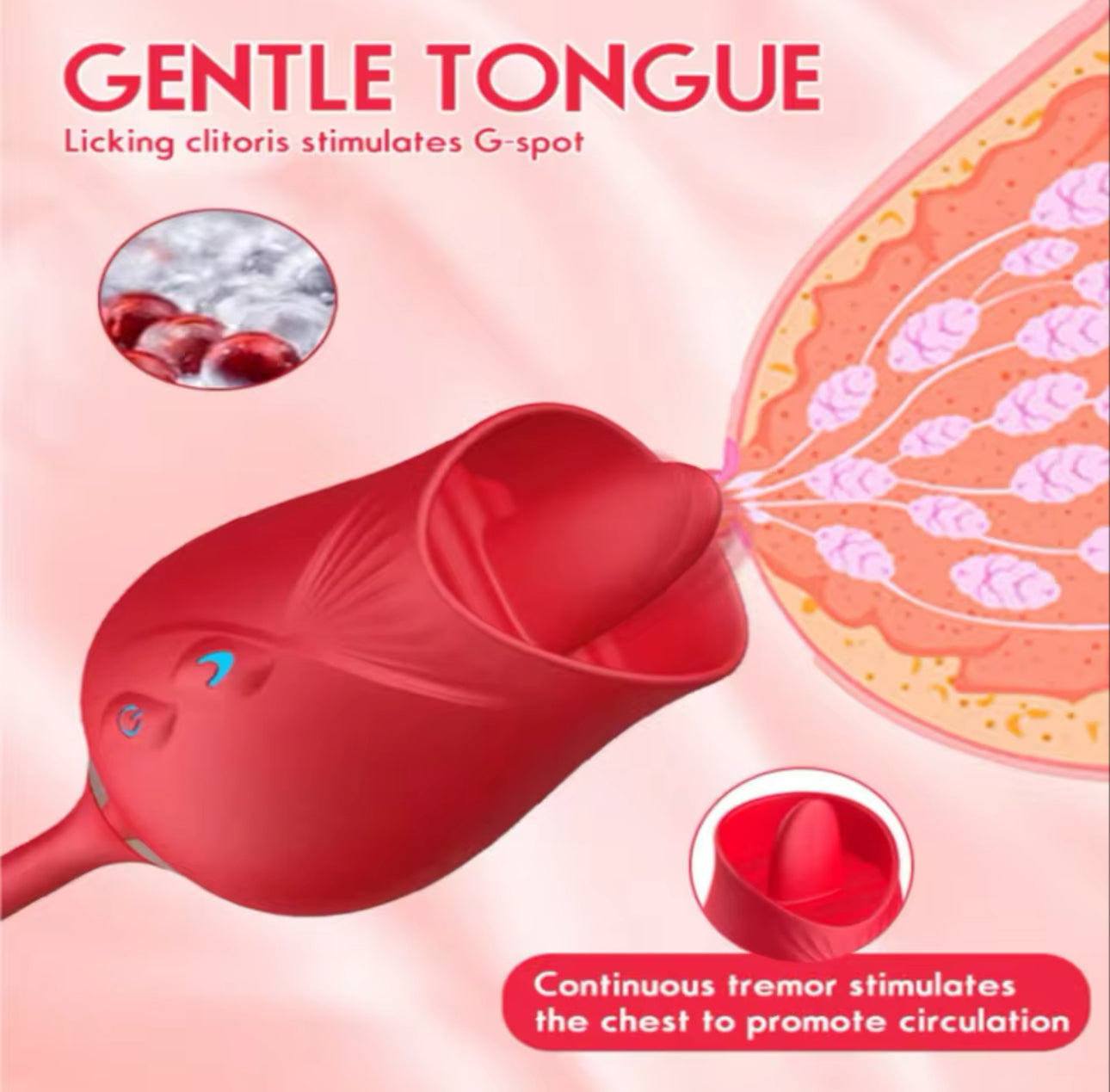 Masturbador (3en1) Para Mujer (Cod.021)