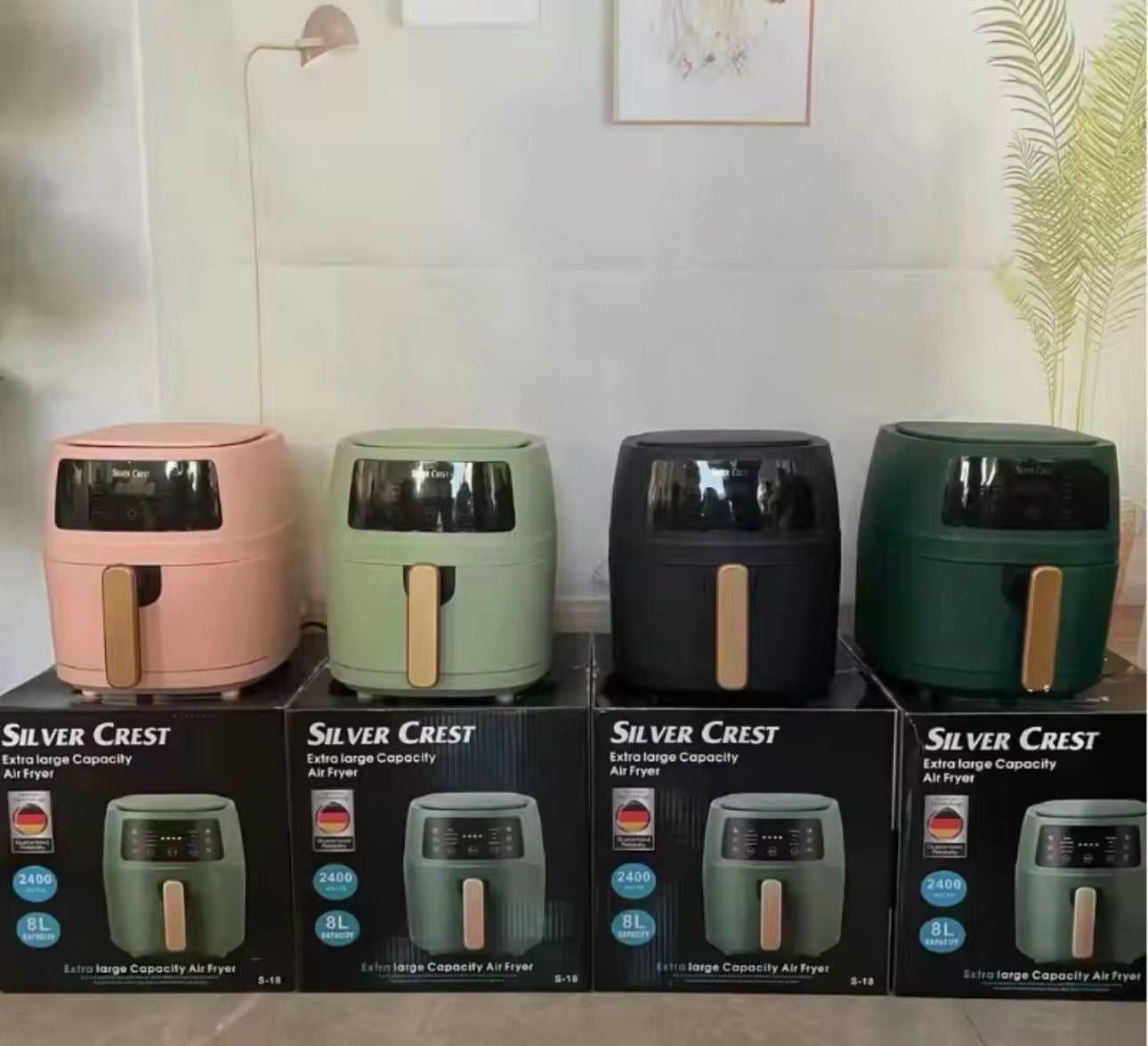 🔥 Freidora de Aire Digital Silver Crest – 8 Litros de Pura Potencia 🔥(Cod.S19)
💰 RD$3,495