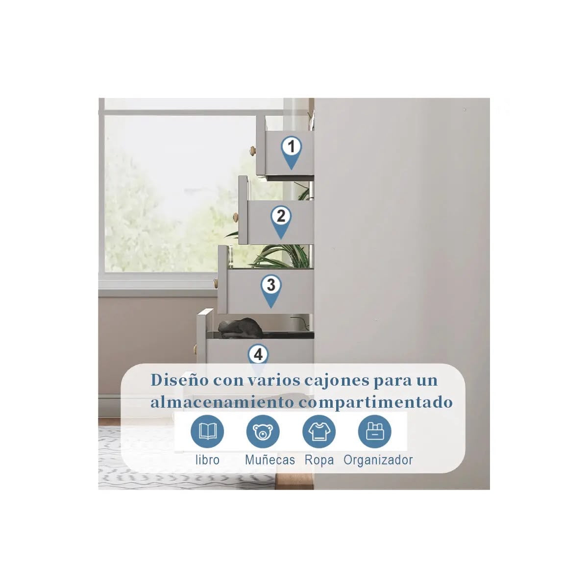 🤍 GABINETE ORGANIZADOR MULTIFUNCIONAL – AMPLIO, MODERNO Y ELEGANTE (Cod. M04)

💰RD$3,995 

📏 Medidas:
↔️ Ancho: 90 cm
↕️ Alto: 85 cm
📐 Profundidad: 34 cm