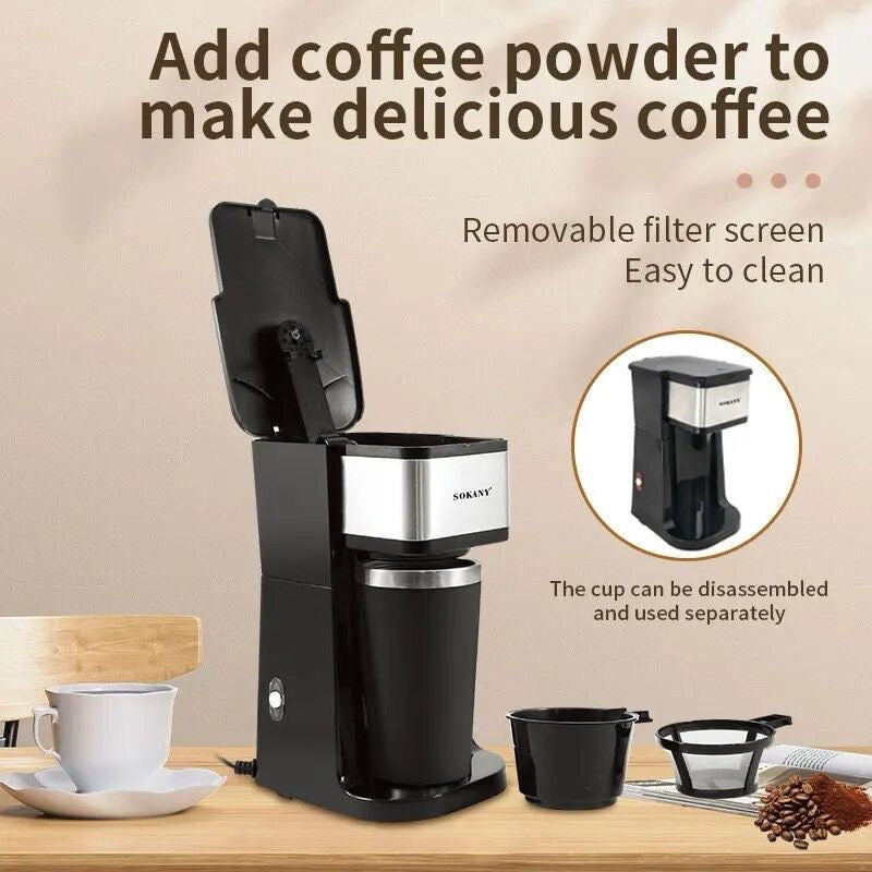 ☕✨Cafetera Individual Sokany SK-1123 ✨☕