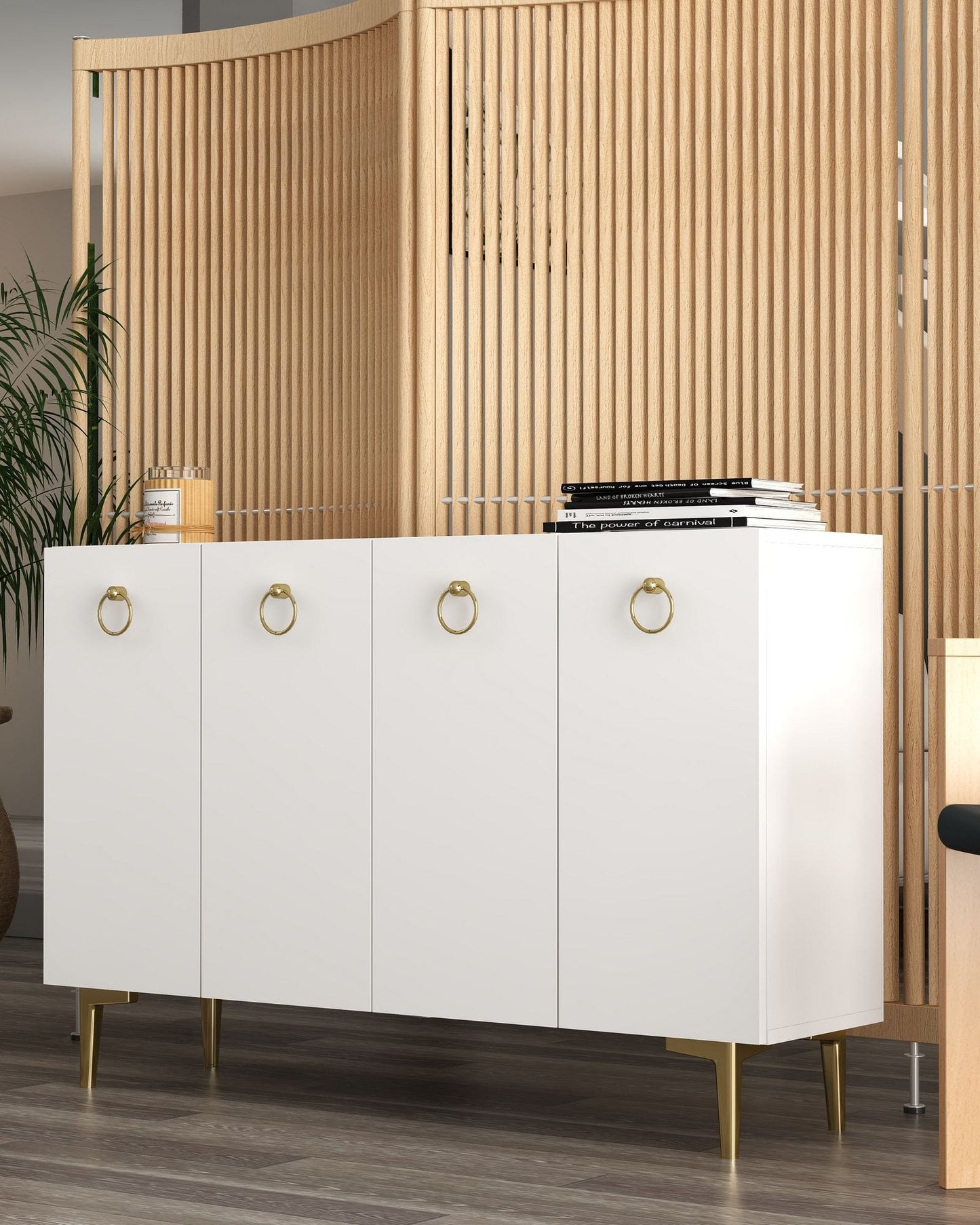 ✨ CREDENZA / GABINETE AUXILIAR MODERNO – 4 PUERTAS ✨ (Cod. 7203-3)

💰RD$5,495