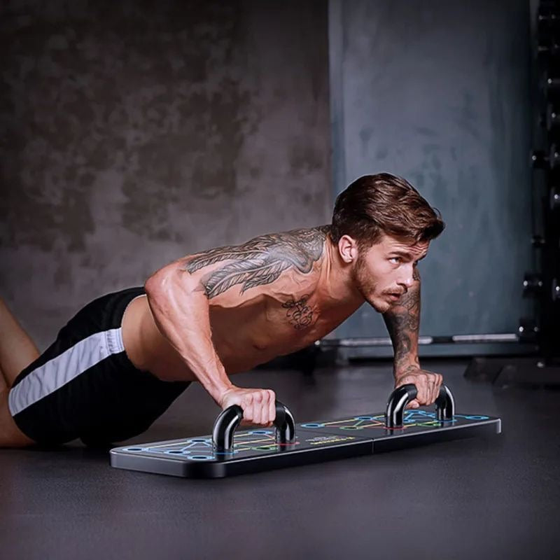 🔥💥 TABLA DE FLEXIONES 9 en 1 MULTIFUNCIONAL – ENTRENA PECHO, HOMBROS Y TRÍCEPS COMO PRO 💥🔥

💰RD$995