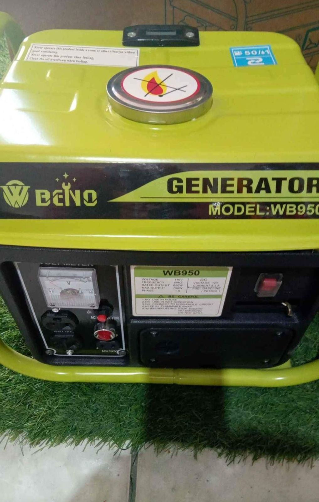 ⚡🔋 Planta Eléctrica Portátil BENO WB950 🔋⚡(750w)
¡Luz garantizada donde la necesites!

💰 RD$7,995