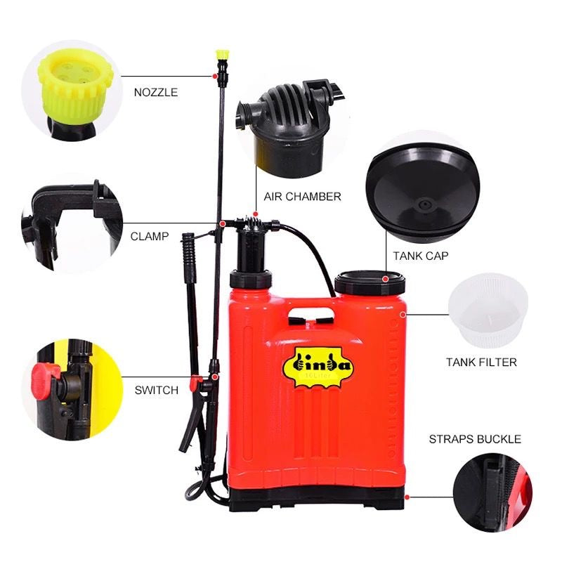 🌱💦 FUMIGADORA MANUAL DE ESPALDA 20 LITROS – POTENCIA Y COMODIDAD PARA TU TRABAJO 💦🌱 (Cod. 20L)

💰RD$2,995