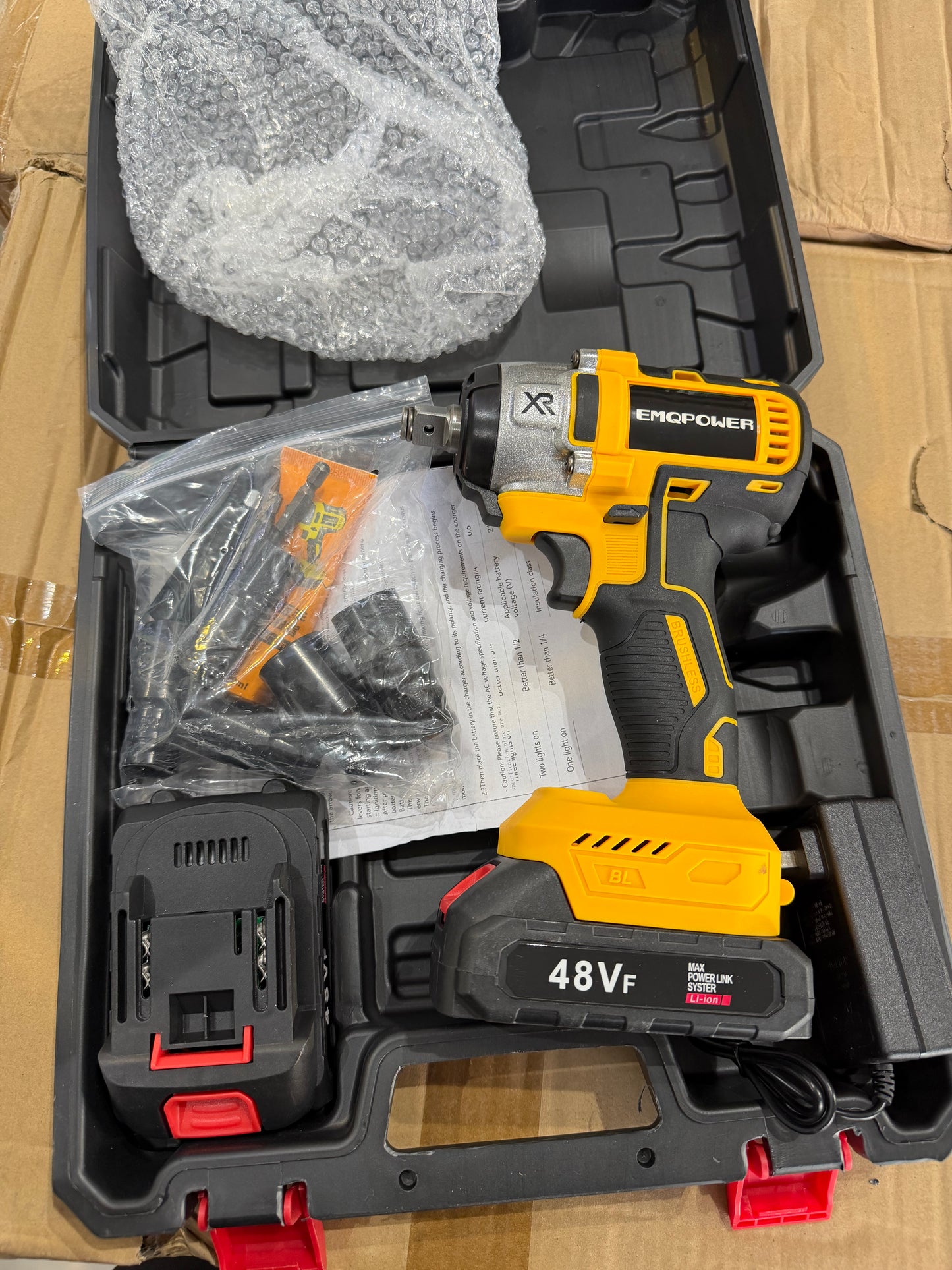 🔩⚡ TALADRO DE IMPACTO INALÁMBRICO 48VF – POTENCIA REAL ⚡🔩 (Cod.8108)

💰RD$2,995