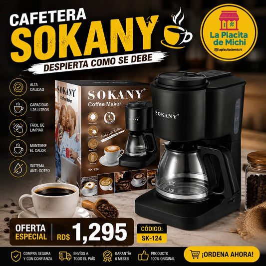 ☕🔥 CAFETERA SOKANY – DESPIERTA COMO SE DEBE 🔥☕ (Cod. sk-124)

💰RD$1,295