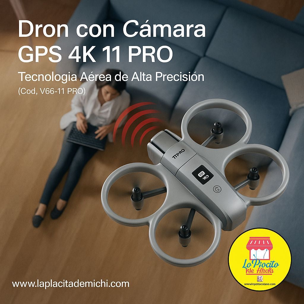 📦 Dron con Cámara GPS 4K 11 PRO – Tecnología Aérea de Alta Precisión
(Cod. V66 11 PRO)