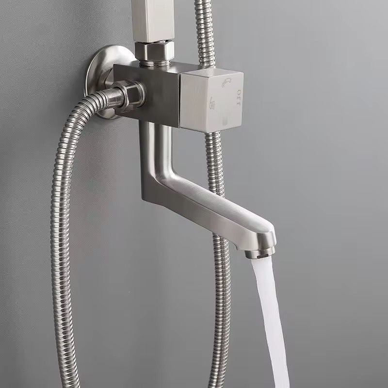 🚿 Columna de Ducha con Mezclador – Estilo Lluvia (Cod. 206)