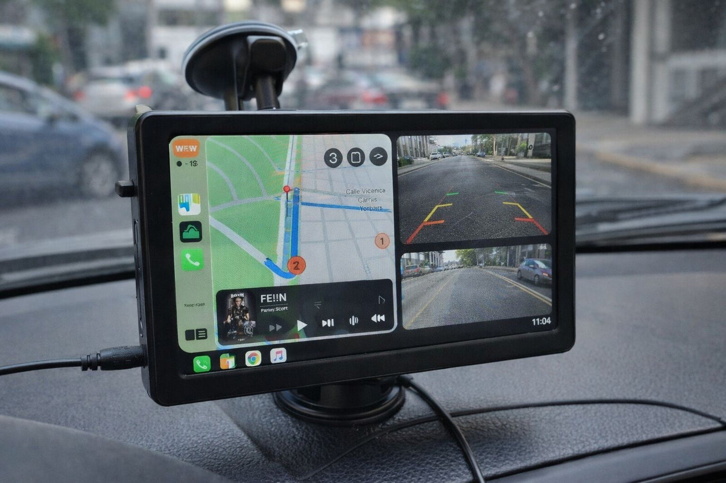 🔥🚗 PANTALLA PORTÁTIL CARPLAY & ANDROID AUTO – TRANSFORMA TU VEHÍCULO EN UN SMART CAR 🚗🔥 (Cod. B500W)

💰RD$3,995