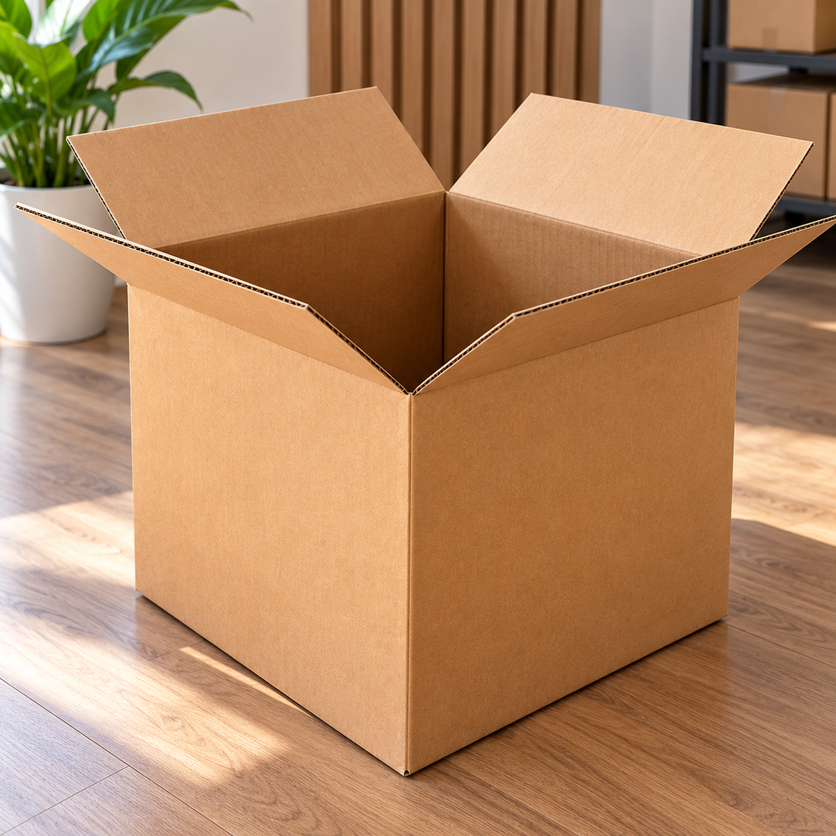 📦✨ CAJA DE CARTÓN PARA EMPAQUE – PRÁCTICA Y VERSÁTIL ✨📦
🆔 (Cod. 001447)

📏 Medidas:
44 × 34.5 × 34.5 cm

💰RD$195 c/u