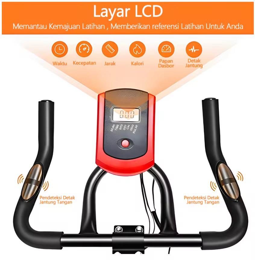 Bicicleta de Spinning de Uso Doméstico y Gimnasio (Cod.WRM)