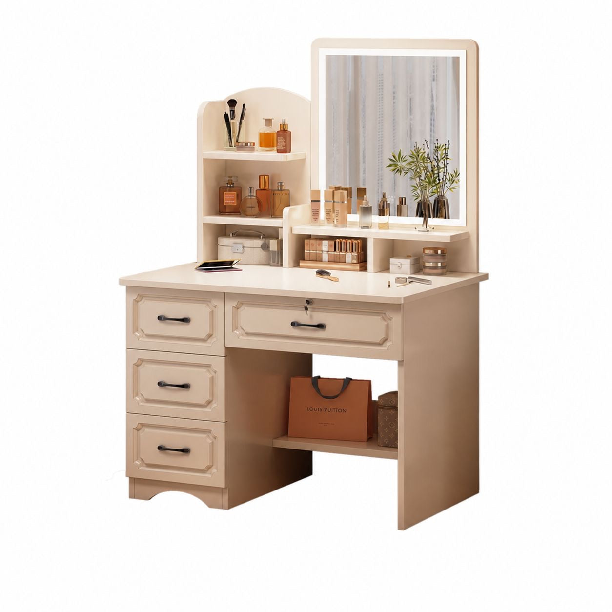 ✨🪞 TOCADOR MODERNO CON ESPEJO Y ORGANIZADOR INTEGRADO ✨🪞
🆔 (Cod. 25120)

💰RD$5,995 

📏 Medidas: 128 x 80 x 40 cm