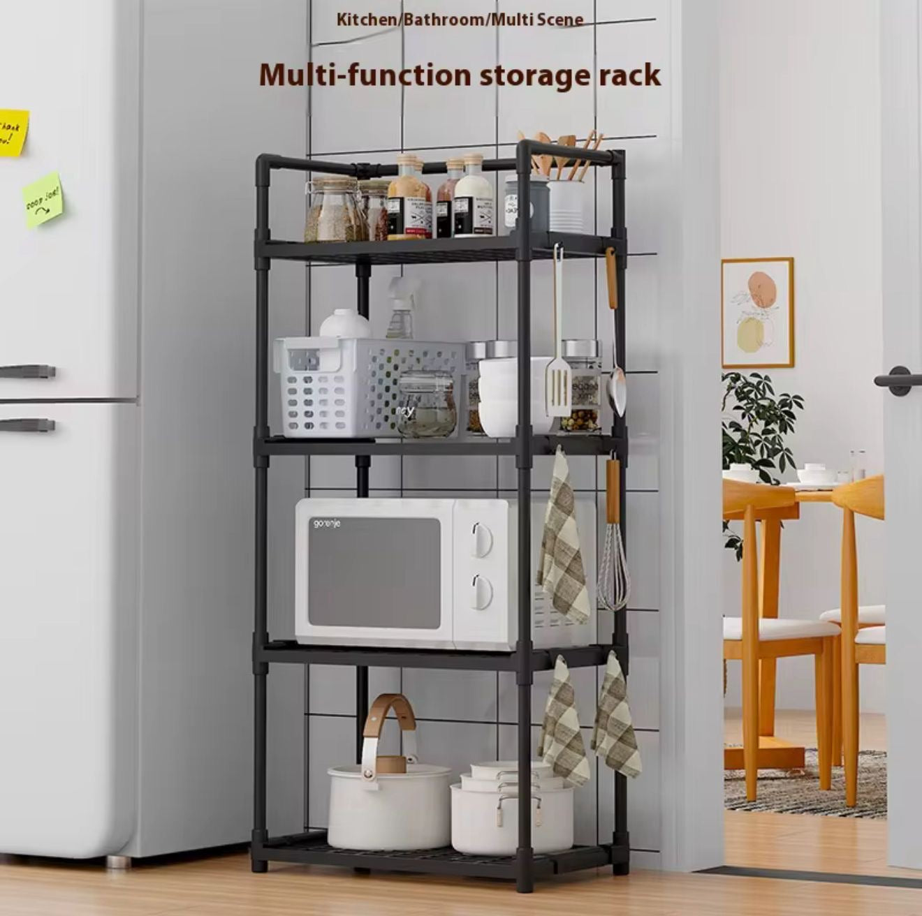 ✨🗄️ MULTI-FUNCTION SIMPLE STORAGE RACK 🏠✨

Estante y Organizador Multifuncional 4 Niveles (Cod.Ju3-36)