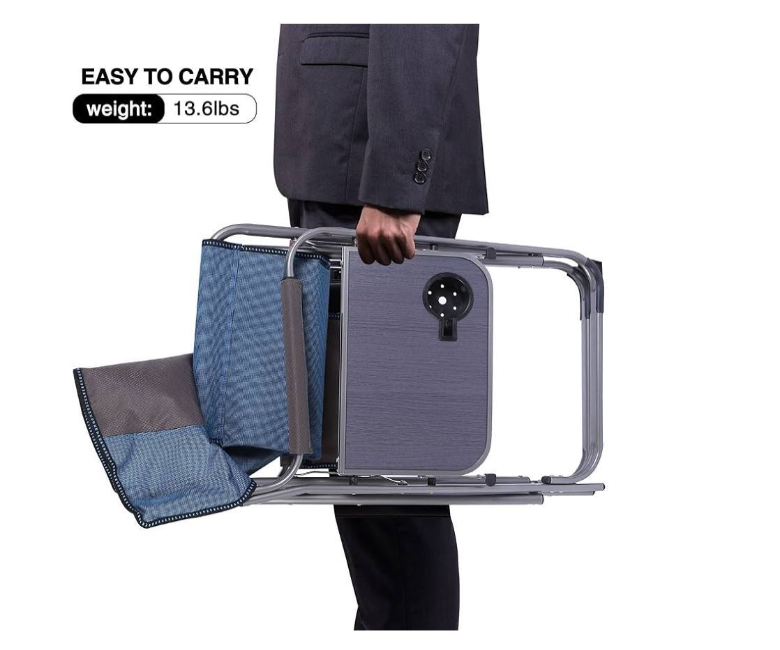 🪑 Silla Plegable con Mesa Auxiliar (Cod.11)
💰 RD$2,495