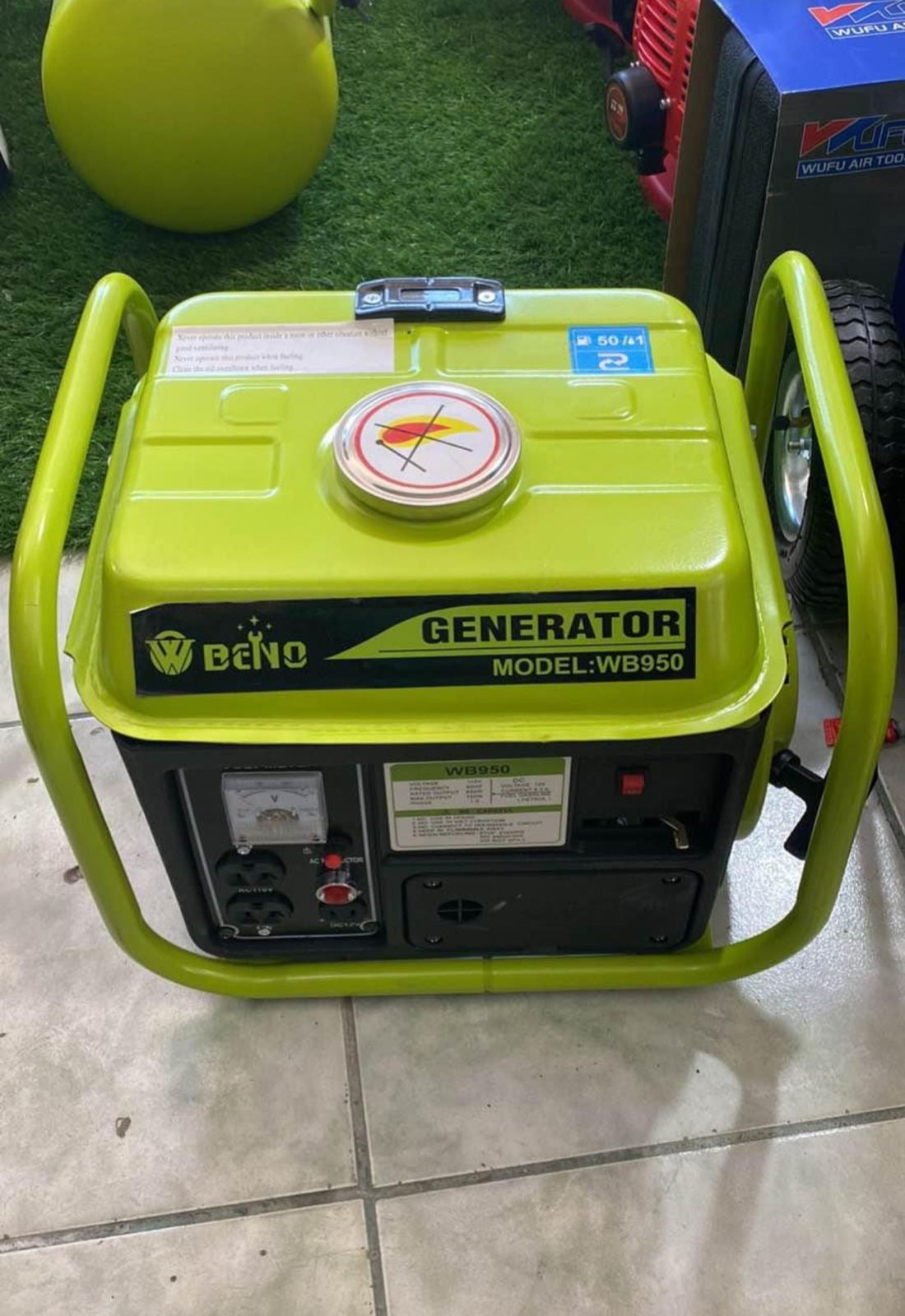 ⚡🔋 Planta Eléctrica Portátil BENO WB950 🔋⚡(750w)
¡Luz garantizada donde la necesites!

💰 RD$7,995