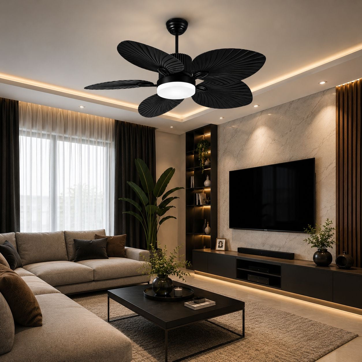 🌿✨ VENTILADOR DE TECHO DECORATIVO 52” – ELEGANCIA, FRESCURA Y ESTILO EN UN SOLO DISEÑO ✨🌿 (Cod. 52 Negro) 

💰RD$7,495