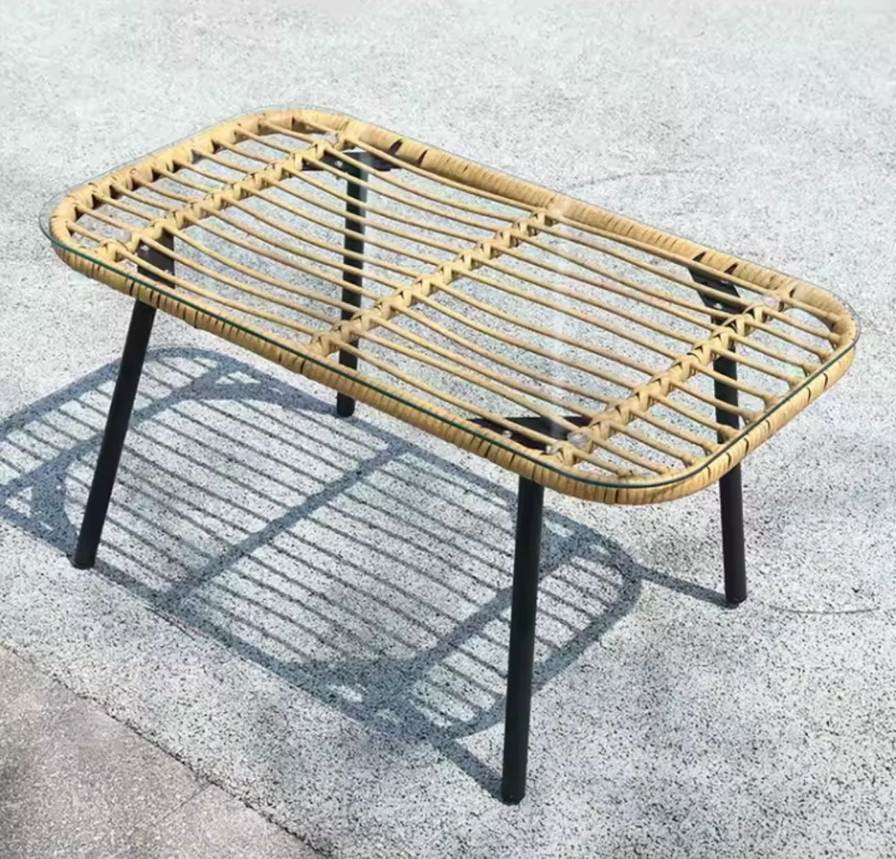 🛋️✨ Juego de Sofás de 4 Piezas para Jardín ✨🛋️ (cod.4)