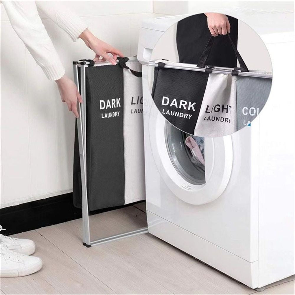 Cesta Triple para Ropa (Cod.65-12)