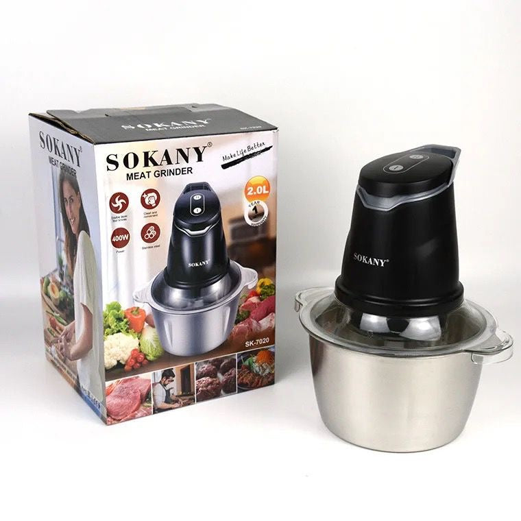 🔪✨ PICADOR ELÉCTRICO MULTIFUNCIONAL SOKANY 2L – MÁS POTENCIA, MENOS ESFUERZO EN TU COCINA ✨🔪

🆔 Cod. SK-7020

💰 RD$1,495
