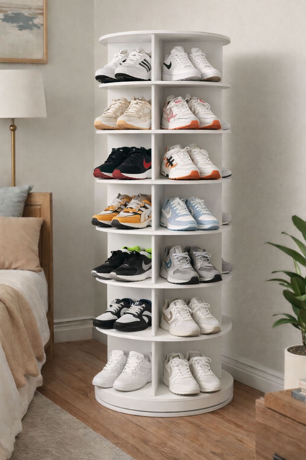 👟👠 ZAPATERA GIRATORIA 360° – ORGANIZACIÓN PREMIUM EN POCO ESPACIO 👠👟 (Cod. 250505-1)

💰RD$5,495